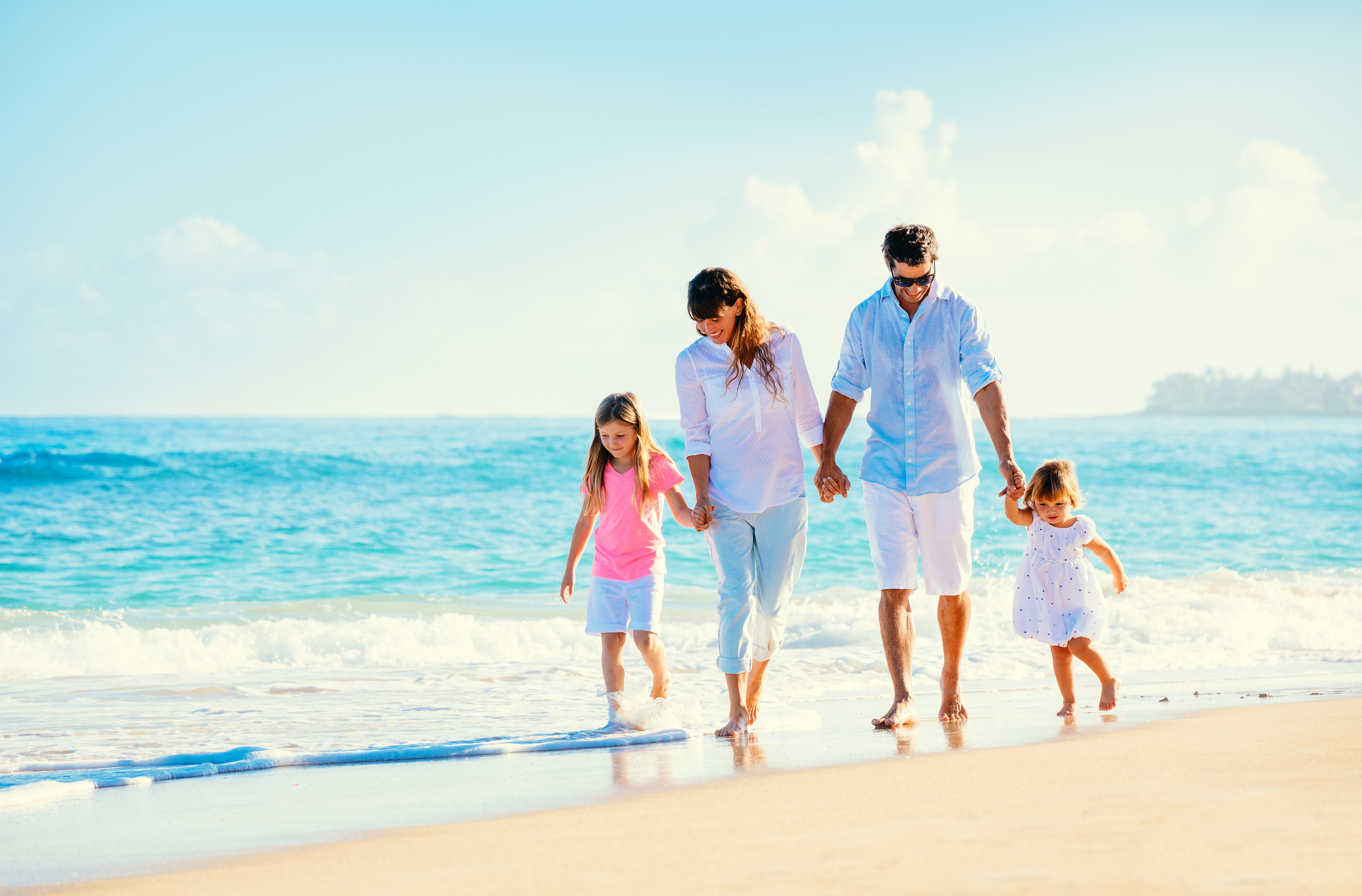 Beach vacation travel protection